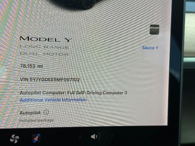 2021 Tesla Model Y Long Range