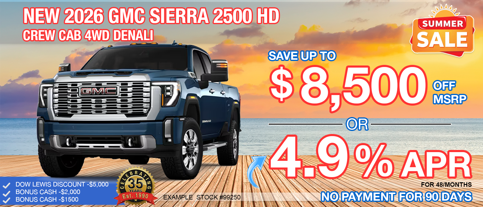 NEW 2026 GMC SIERRA 2500 HD