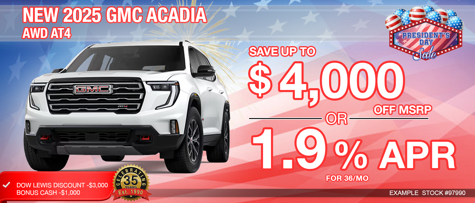 NEW 2025 GMC ACADIA | AT4